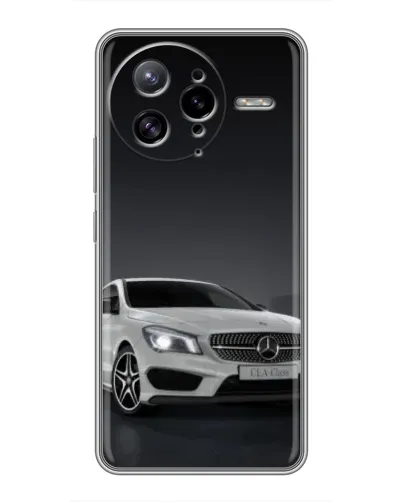 Чехол для Xiaomi POCO F7 Ultra с картинкой «Mercedes AMG GT Silver»