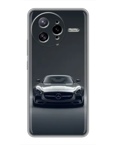 Чехол для Xiaomi POCO F7 Ultra с картинкой «Mercedes на черном»