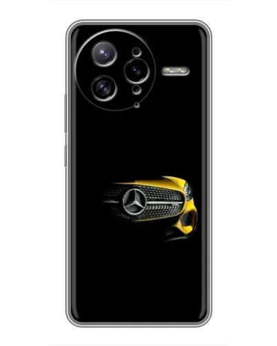 Чехол для Xiaomi POCO F7 Ultra с картинкой «Mercedes — ретро стиль»