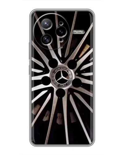 Чехол для Xiaomi POCO F7 Ultra с картинкой «Диск Mercedes»