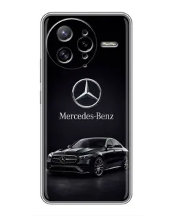 Чехол для Xiaomi POCO F7 Ultra с картинкой «Mercedes — решетка радиатора»