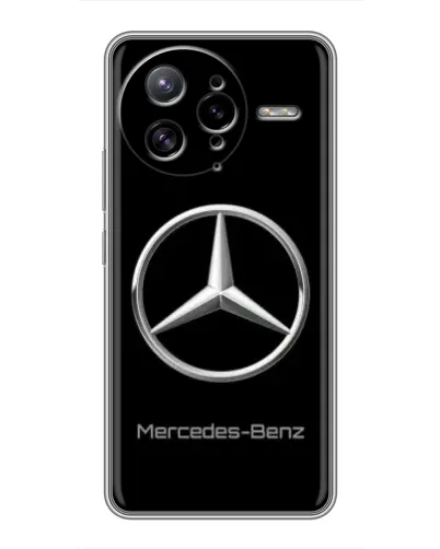Чехол для Xiaomi POCO F7 Ultra с картинкой «Mercedes Silver Logo»