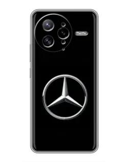 Чехол для Xiaomi POCO F7 Ultra с картинкой «Mercedes классический лого»
