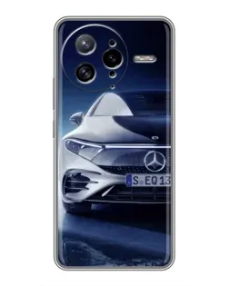 Чехол для Xiaomi POCO F7 Ultra с картинкой «Mercedes EQ — будущее»