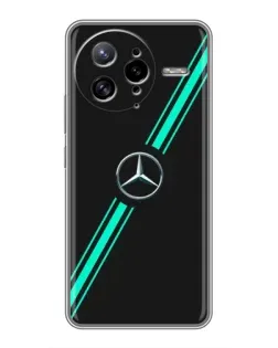 Чехол для Xiaomi POCO F7 Ultra с картинкой «Спортивные линии Mercedes»