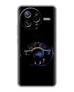 Чохол для Xiaomi POCO F7 Ultra з картинкою «Салон Audi — кермо» Чохол для Xiaomi POCO F7 Ultra з картинкою «Салон Audi — кермо»