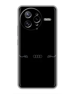 Чехол для Xiaomi POCO F7 Ultra с картинкой «Audi — световой подпись» Чехол для Xiaomi POCO F7 Ultra с картинкой «Audi — световой подпись»