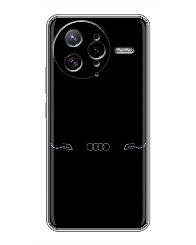 Чехол для Xiaomi POCO F7 Ultra с картинкой «Audi — световой подпись»