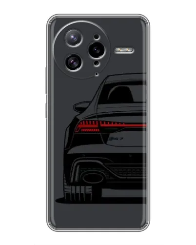 Чехол для Xiaomi POCO F7 Ultra с картинкой «Задняя часть Audi — арт»