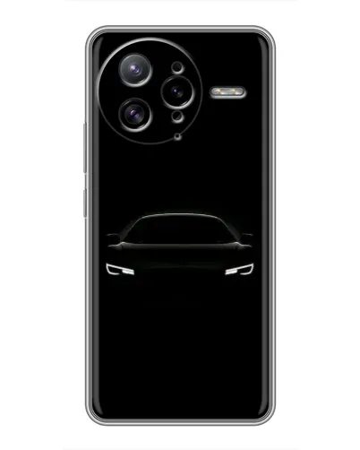 Чехол для Xiaomi POCO F7 Ultra с картинкой «Взгляд Audi в темноте»