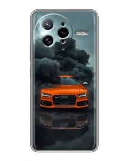 Чехол для Xiaomi POCO F7 Ultra с картинкой «Audi в облаках дыма» Чехол для Xiaomi POCO F7 Ultra с картинкой «Audi в облаках дыма»