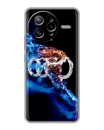 Чехол для Xiaomi POCO F7 Ultra с картинкой «Энергия лого Audi»