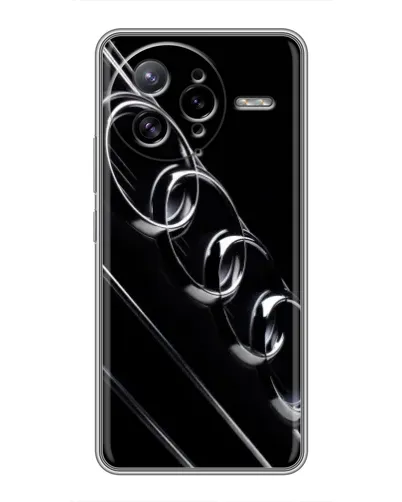 Чехол для Xiaomi POCO F7 Ultra с картинкой «Audi — абстрактные кольца»