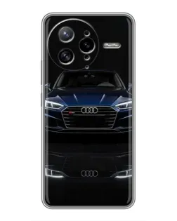 Чехол для Xiaomi POCO F7 Ultra с картинкой «Audi — ночное отражение» Чехол для Xiaomi POCO F7 Ultra с картинкой «Audi — ночное отражение»