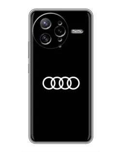 Чехол для Xiaomi POCO F7 Ultra с картинкой «Audi White Logo» Чехол для Xiaomi POCO F7 Ultra с картинкой «Audi White Logo»