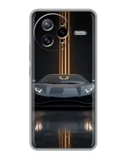 Чехол для Xiaomi POCO F7 Ultra с картинкой «Lamborghini золотые линии» Чехол для Xiaomi POCO F7 Ultra с картинкой «Lamborghini золотые линии»