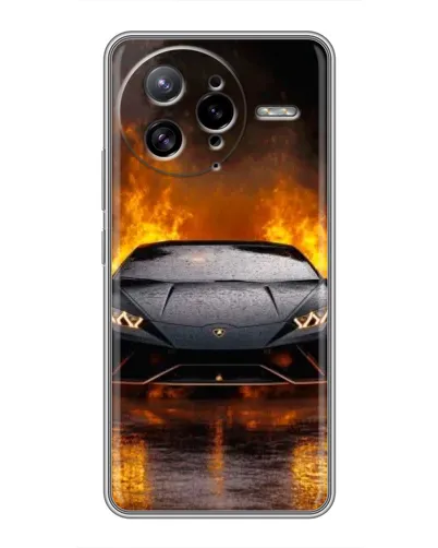 Чехол для Xiaomi POCO F7 Ultra с картинкой «Lamborghini в огне» Чехол для Xiaomi POCO F7 Ultra с картинкой «Lamborghini в огне»