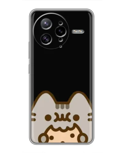 Чехол для Xiaomi POCO F7 Ultra с картинкой «Пушин на черном» Чехол для Xiaomi POCO F7 Ultra с картинкой «Пушин на черном»