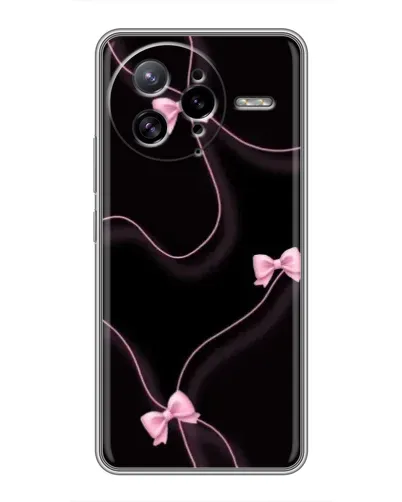 Чохол для Xiaomi POCO F7 Ultra з картинкою «Рожеві стрічки»