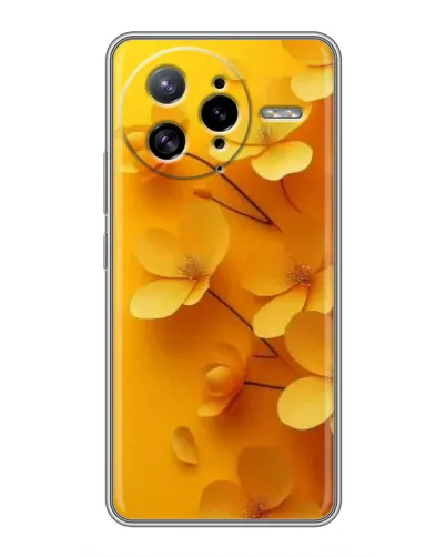 Чохол для Xiaomi POCO F7 Ultra з картинкою «Золоті пелюстки»