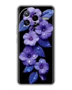 Чохол для Xiaomi POCO F7 Ultra з картинкою «Фіолетові квіти з росою» Чохол для Xiaomi POCO F7 Ultra з картинкою «Фіолетові квіти з росою»