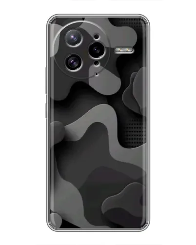 Чехол для Xiaomi POCO F7 Ultra с картинкой «Темный абстрактный камуфляж»
