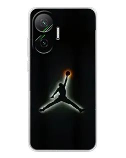 Чехол для Xiaomi POCO F7 с картинкой «Jordan Gradient Logo» Чехол для Xiaomi POCO F7 с картинкой «Jordan Gradient Logo»