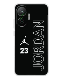 Чехол для Xiaomi POCO F7 с картинкой «Jordan Vertical»