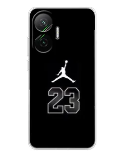 Чехол для Xiaomi POCO F7 с картинкой «Jordan Flight 23»