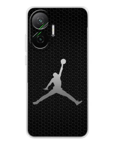 Чехол для Xiaomi POCO F7 с картинкой «Jordan Dark Carbon»