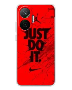 Чехол для Xiaomi POCO F7 с картинкой «Nike Just Do It»