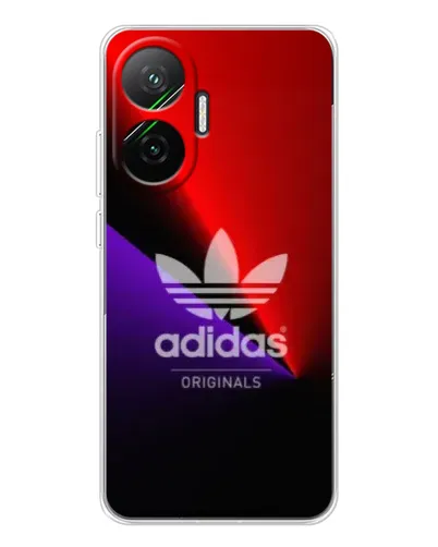Чехол для Xiaomi POCO F7 с картинкой «Adidas Red Neon» Чехол для Xiaomi POCO F7 с картинкой «Adidas Red Neon»