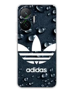 Чехол для Xiaomi POCO F7 с картинкой «Adidas Trefoil Blue» Чехол для Xiaomi POCO F7 с картинкой «Adidas Trefoil Blue»