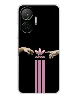 Чехол для Xiaomi POCO F7 с картинкой «Adidas Hands»