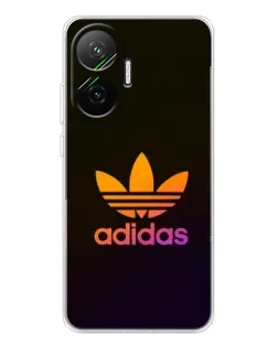 Чехол для Xiaomi POCO F7 с картинкой «Градиент Adidas»