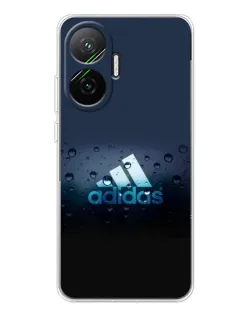 Чехол для Xiaomi POCO F7 с картинкой «Adidas Water Drops»