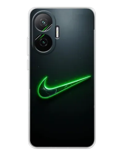 Чехол для Xiaomi POCO F7 с картинкой «Неоновый контур Nike» Чехол для Xiaomi POCO F7 с картинкой «Неоновый контур Nike»