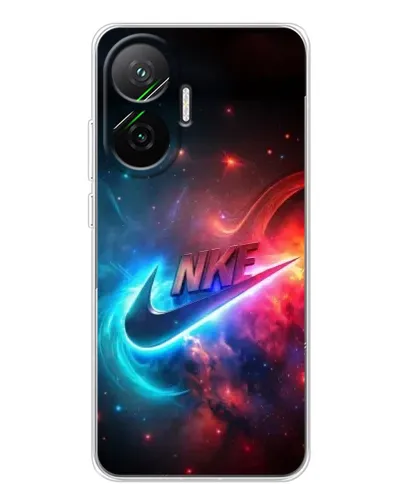 Чехол для Xiaomi POCO F7 с картинкой «Огненный логотип Nike» Чехол для Xiaomi POCO F7 с картинкой «Огненный логотип Nike»