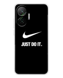 Чехол для Xiaomi POCO F7 с картинкой «Классический принт Nike»