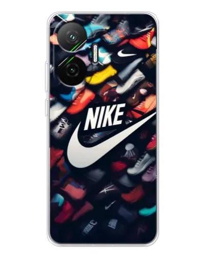 Чехол для Xiaomi POCO F7 с картинкой «Коллекция кроссовок Nike» Чехол для Xiaomi POCO F7 с картинкой «Коллекция кроссовок Nike»