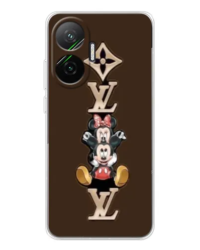 Чехол для Xiaomi POCO F7 с картинкой «LV и Микки Маус» Чехол для Xiaomi POCO F7 с картинкой «LV и Микки Маус»