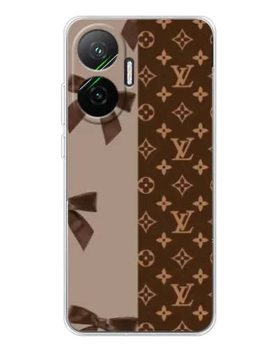 Чехол для Xiaomi POCO F7 с картинкой «Louis Vuitton — банты» Чехол для Xiaomi POCO F7 с картинкой «Louis Vuitton — банты»