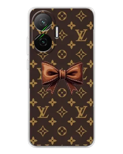 Чехол для Xiaomi POCO F7 с картинкой «LV с бантом» Чехол для Xiaomi POCO F7 с картинкой «LV с бантом»
