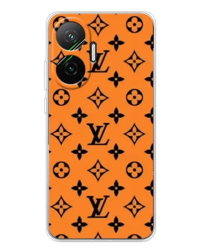 Чехол для Xiaomi POCO F7 с картинкой «Оранжевый стиль LV» Чехол для Xiaomi POCO F7 с картинкой «Оранжевый стиль LV»