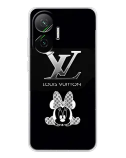 Чехол для Xiaomi POCO F7 с картинкой «LV и Минни Маус»