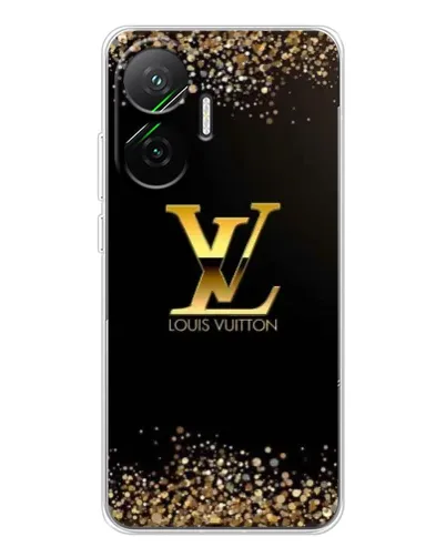 Чехол для Xiaomi POCO F7 с картинкой «LV — золотые искры» Чехол для Xiaomi POCO F7 с картинкой «LV — золотые искры»