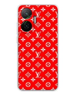 Чехол для Xiaomi POCO F7 с картинкой «Яркий паттерн LV»