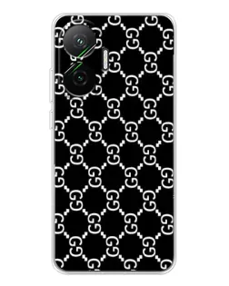 Чехол для Xiaomi POCO F7 с картинкой «Gucci — сетчатый паттерн» Чехол для Xiaomi POCO F7 с картинкой «Gucci — сетчатый паттерн»