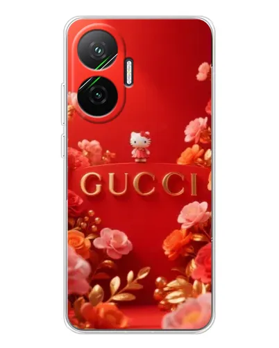 Чехол для Xiaomi POCO F7 с картинкой «Gucci — золотой сад» Чехол для Xiaomi POCO F7 с картинкой «Gucci — золотой сад»