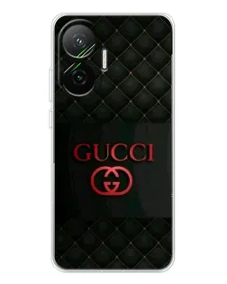 Чехол для Xiaomi POCO F7 с картинкой «Gucci — стеганый черный»